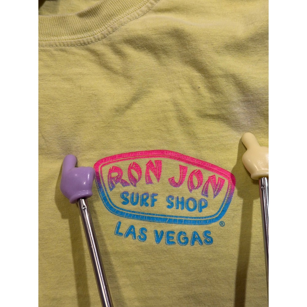 Iron John Las Vegas Short Sleeve Tee in Lime Green - Picture 8 of 9